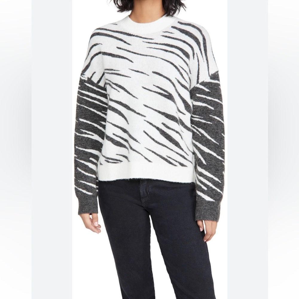 Lana Abstract Tiger Sweater By Rails Size Xs - image 6